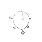 Bratara Argint 925 cu 5 Fluturi Contur, 3.12 g