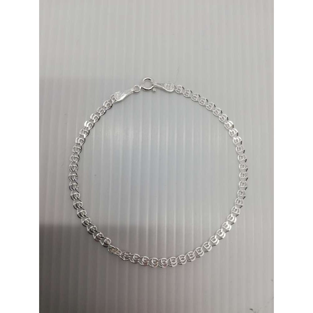 Bratara Argint 925 Unisex cu Zale Cerc, 1.58 g