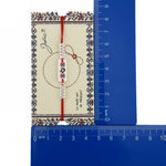 Martisor de Tip Bratara Norocoasa, Jolie, Ornament Central cu Motive Populare, Model Alb, Dimensiune Reglabila, Ambalaj