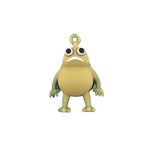 Breloc de Chei din Silicon, Flippy, Figurina Brainrot Slow Seline, 4 cm, Verde