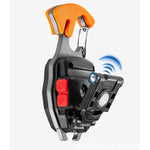 Breloc Multifunctional, Flippy, Model W5147, Kit Supravietuire, Lanterna, Bricheta, Fluier, din ABS/Aluminiu,