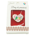 Brosa Mica in Cutie Jolie model Un Martisor Calator