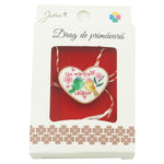 Brosa Mica in Cutie Jolie model Un Martisor Calator