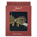 Brosa Vintage, Jolie, Material Metal, Ambalaj Carton, Dimensiune Brosa Aproximativ 4-6 cm, Model Fundita cu Flori,