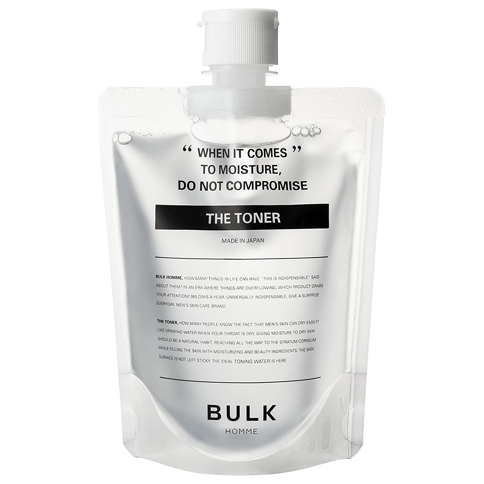 Bulk Homme, The Toner, Hidratant, Loțiune tonică, Pentru față, 200 ml