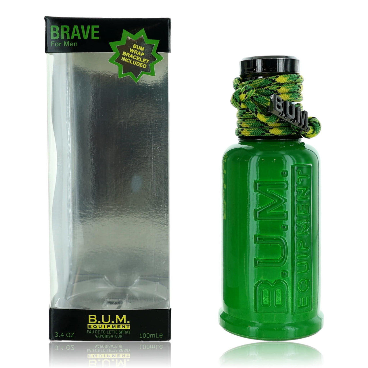 BUM Equipment, Brave Wrap Bracelet, Apă de toaletă, Pentru bărbați, 100 ml