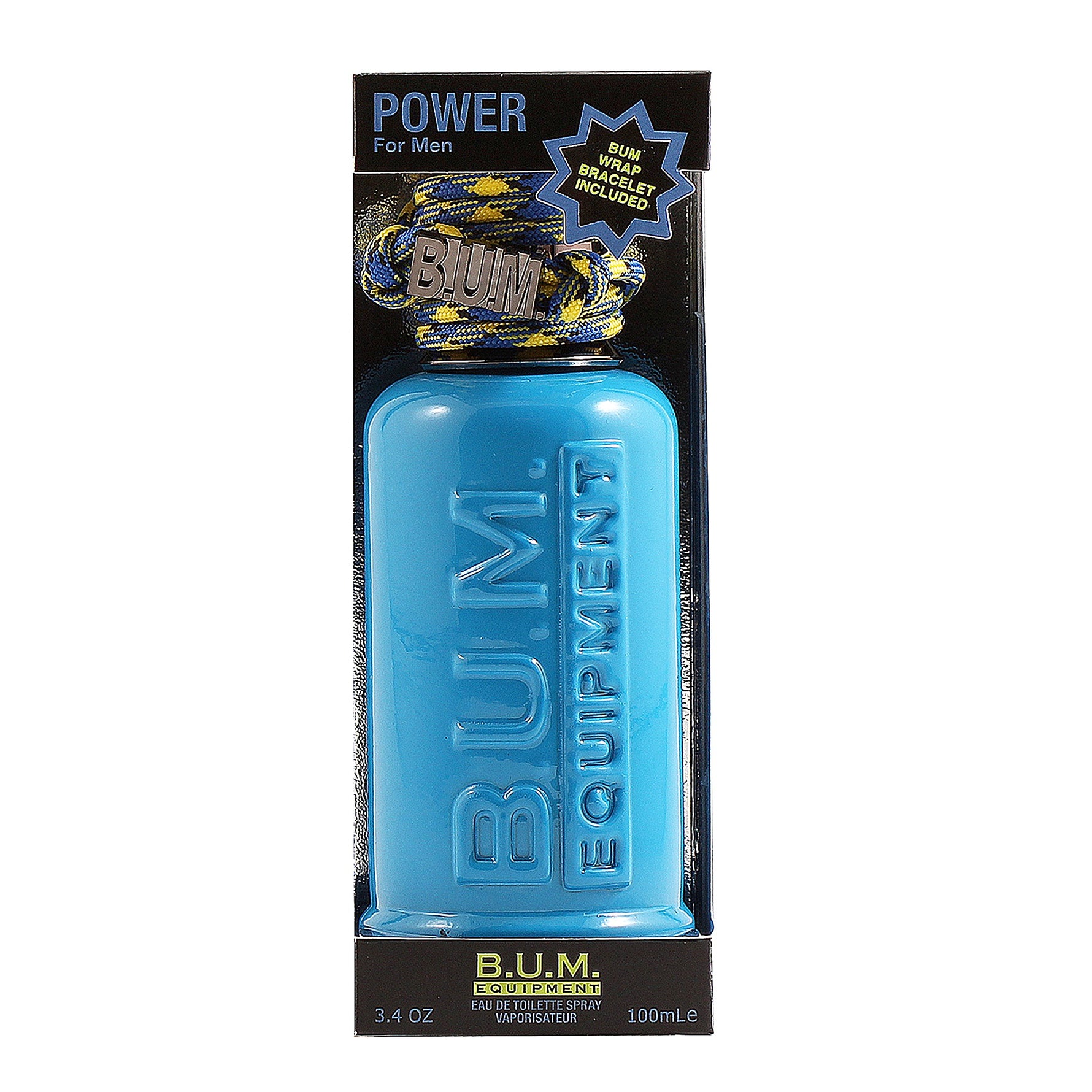 BUM Equipment, Power Wrap Bracelet, Apă de toaletă, Pentru bărbați, 100 ml