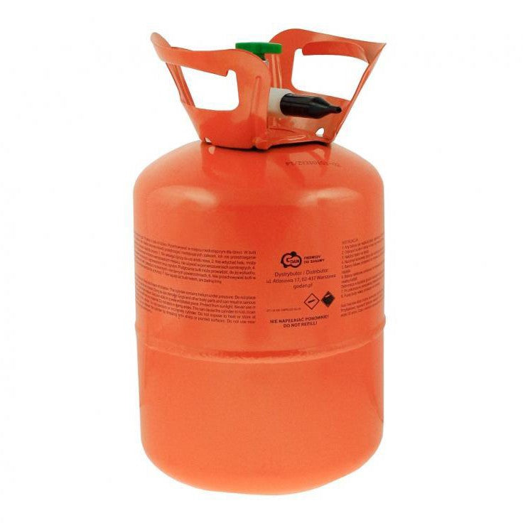 Butelie Heliu de Unica Folosinta, Flippy, Butelie pentru 30 Baloane Latex, ideala pentru Petreceri si Evenimente, 0.20
