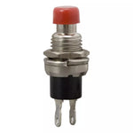 Buton 1 circuit 12VDC ON-(OFF) fara retinere rosu
