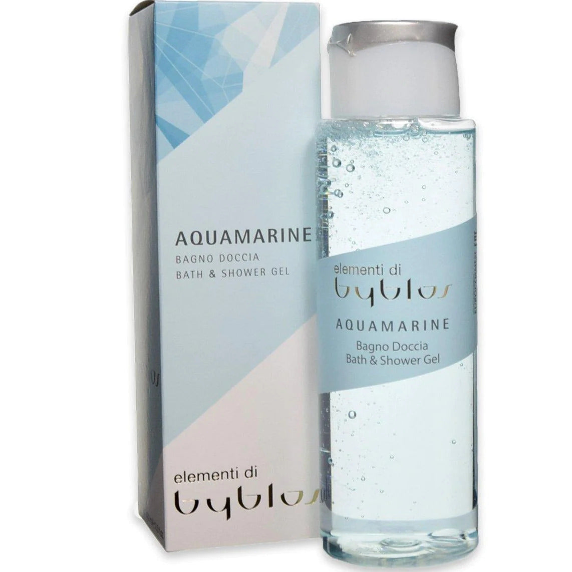Byblos, Aquamarine, Curățare, Gel de duș, Pentru toate tipurile de piele, 400 ml - Olmarkt