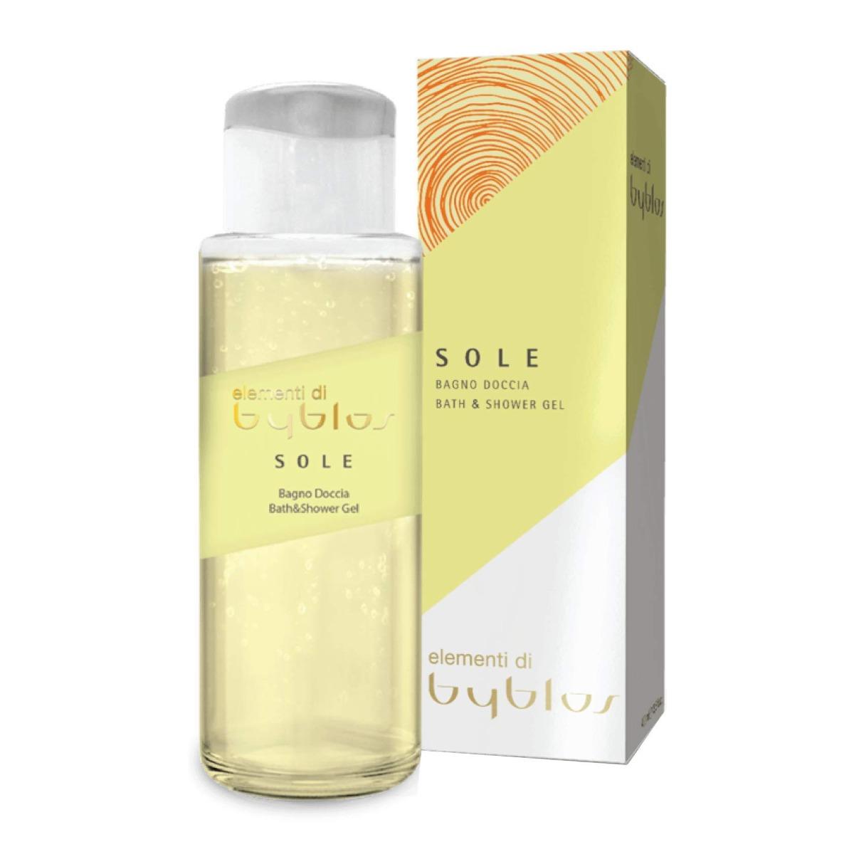 Byblos, Sole, Curățare, Gel de duș, Pentru toate tipurile de piele, 400 ml - Olmarkt