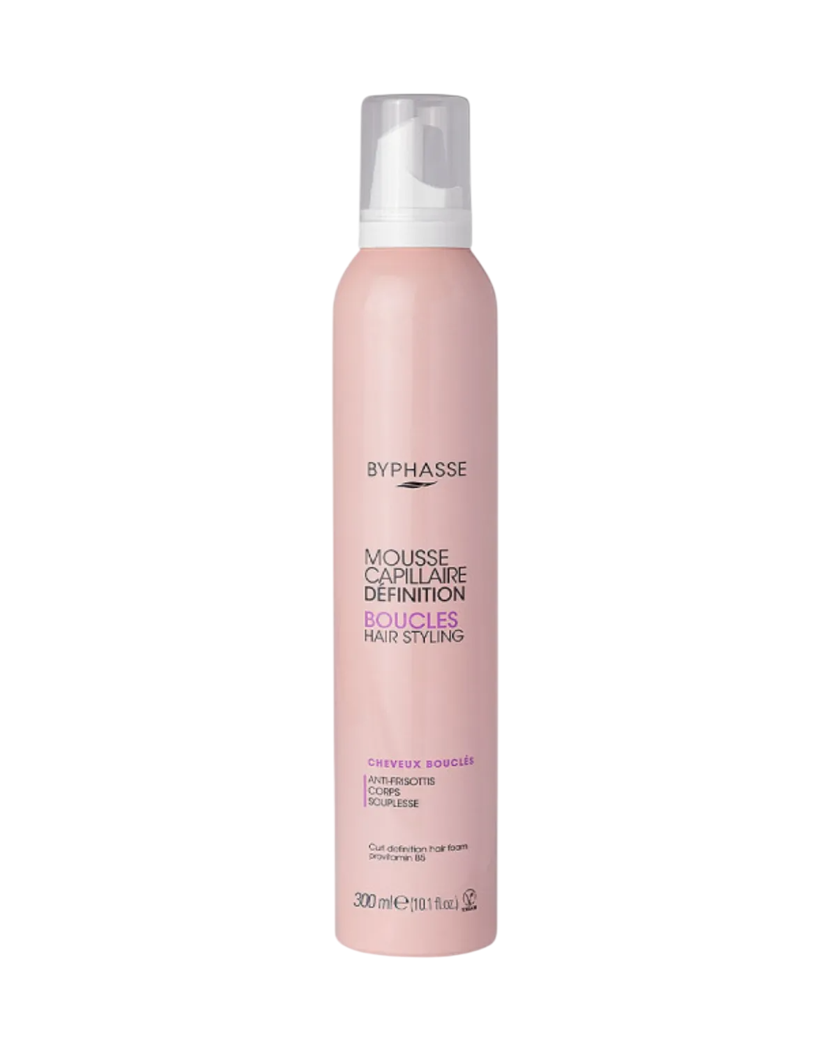 Byphasse, Active Curl, Spumă de coafat, Pentru styling, Strângere puternică, 300 ml