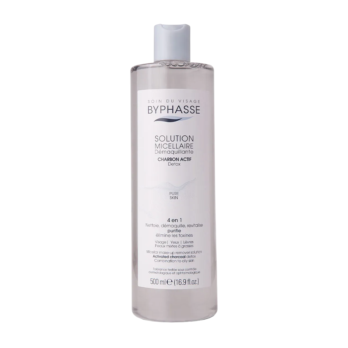 Byphasse, Byphasse, Cărbune, Demachiere, Apă micelară, 500 ml