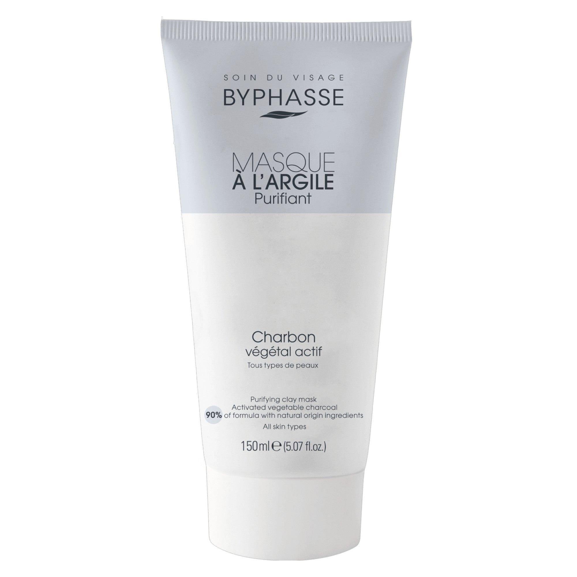 Byphasse, Byphasse, Cărbune, Purificare, Mască de argilă, 150 ml