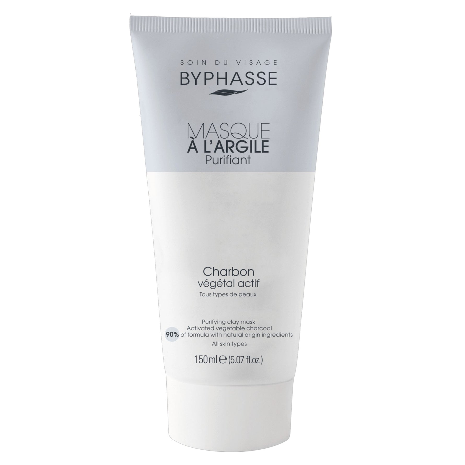 Byphasse, Byphasse, Cărbune, Purificare, Mască de argilă, 150 ml