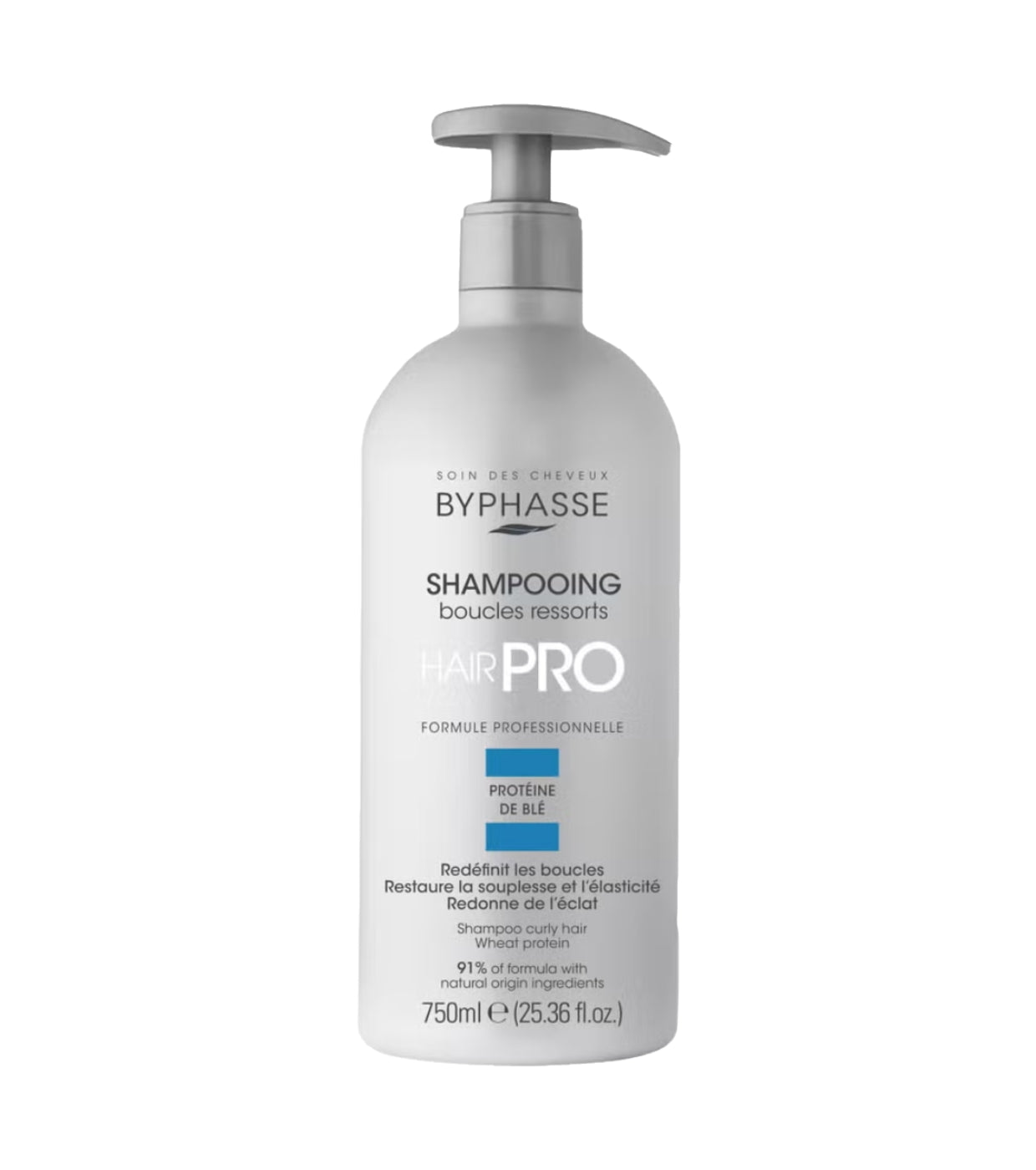 Byphasse, Pro Boucles, Șampon pentru păr, 750 ml