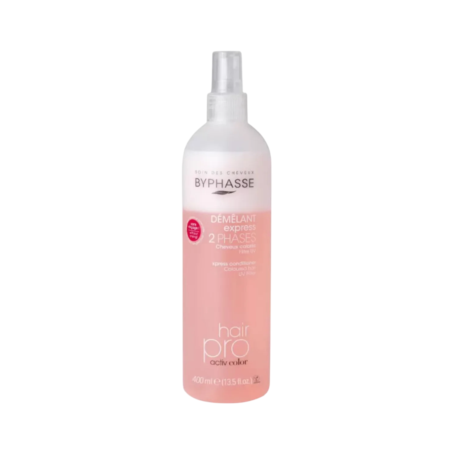 Byphasse, Pro Color, Balsam de păr fără clătire, Îmbunătățirea culorii, 400 ml