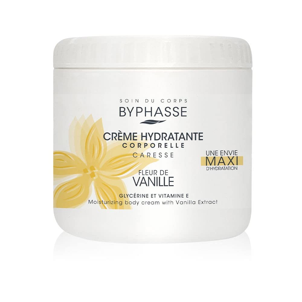 Byphasse, Vanilla Flower, Hidratant, Cremă de corp, 500 ml
