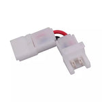 Cablu adaptor conector banda LED 8mm forma L V-TAC