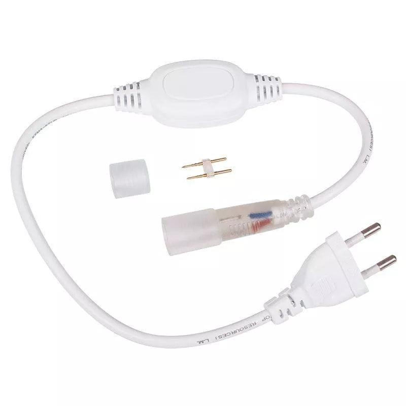Cablu alimentare banda LED NEON FLEX 230V cod LED0146 LED0147