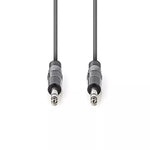 Cablu audio stereo 6.35 mm tata - 6.35 mm tata 5m gri NEDIS
