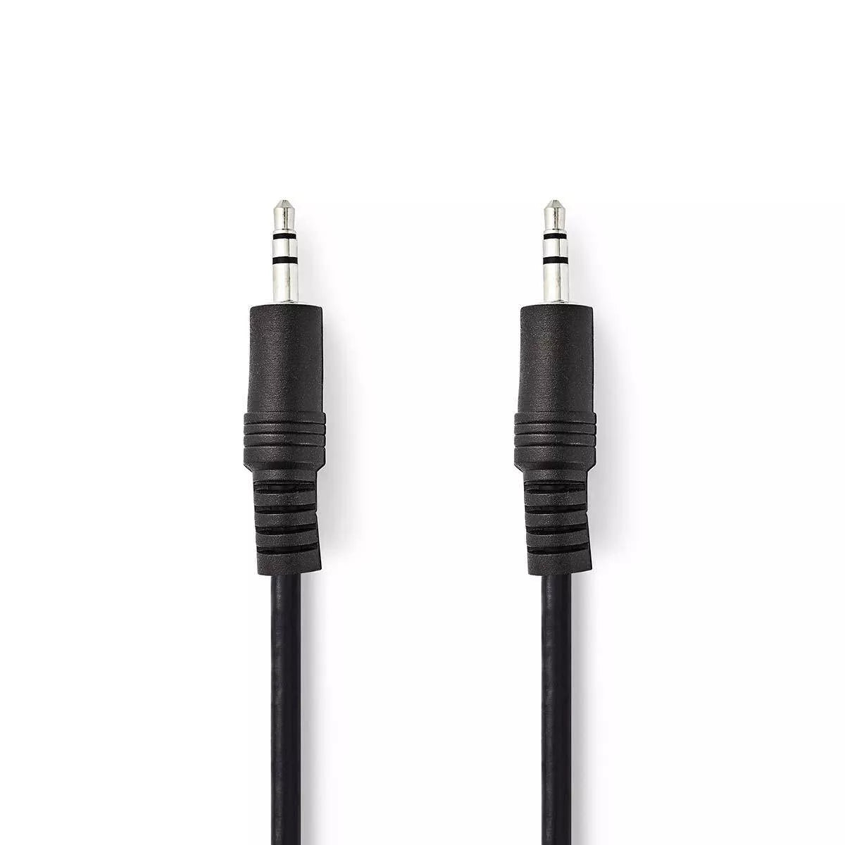 Cablu audio Stereo Jack 3.5 mm tata - 3.5 mm tata 2m Nedis