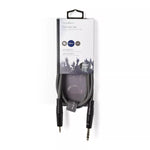 Cablu audio stereo Jack 6.35 mm Tata - 3.5 mm Tata 1.5m gri Nedis