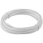 Cablu cupru multifilar izolat 10m alb 1x0.14mm Goobay