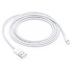 Cablu Date Compatibil iPhone 1 m Bulk, Alb