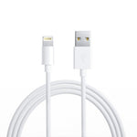 Cablu Date Compatibil iPhone 1 m Bulk, Alb
