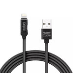 Cablu de date 2in1 iPad iPhone lightning 1m 2A negru delight