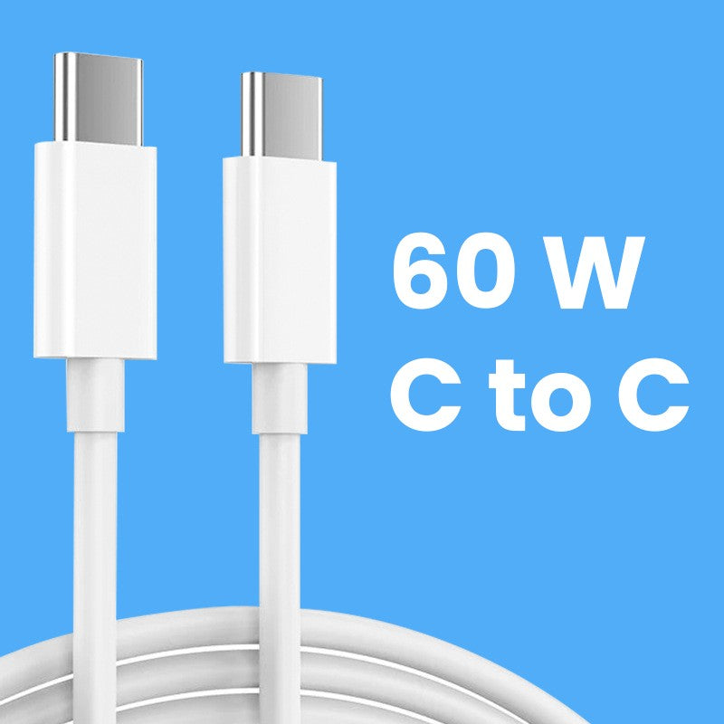 Cablu de Date pentru Telefon, Flippy, Cablu TYPE-C to TYPE-C Universal, Compatibil cu iOS si Android, Power Delivery