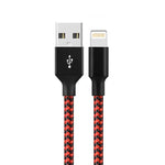 Cablu de Date pentru Telefon, Flippy, Cablu USB spre Lightning Compatibil cu iPhone, Lungime 2 M, Impletit Triunghiular