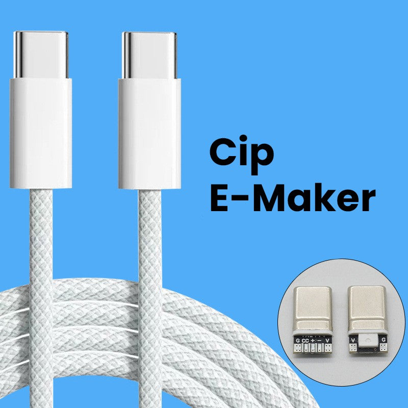 Cablu de Date Universal pentru Telefon, Flippy, Cablu TYPE-C to TYPE-C, Compatibil cu iOS si Android, Fire 160 cupru,