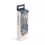 Cablu de date USB - USB Type C Gamer executie 90 negru 2m 2A Delight