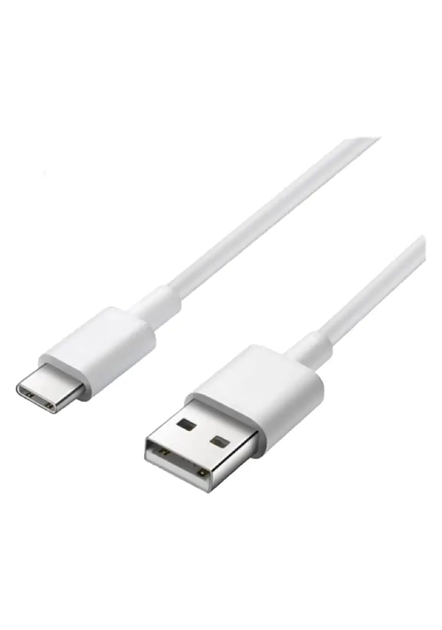 Cablu de incarcare si transfer date USB-A - USB-C 2m alb (517)