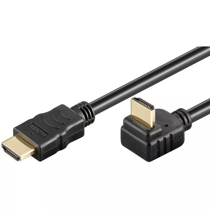 Cablu Hdmi 270 grade 5m v1.4 Ethernet 3D 4K-30Hz Goobay 31924