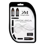 Cablu Jack 3.5 mm la 2x RCA 1m Profesional Kruger&Matz