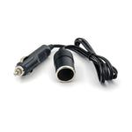 Cablu prelungitor bricheta auto 12-24V 1m cu siguranta fuzibila 10A Carguard USC005
