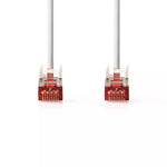 Cablu SFTP CAT6 7.5m RJ45 tata - RJ45 tata alb Nedis
