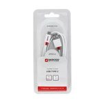 Cablu USB - 2in1 Lightning micro USB alb 1m Skross Essentials Line