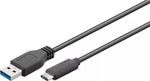 Cablu USB 3.0 - USB Type C 2m negru Goobay