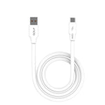 Cablu USB la USB tip C 1m Golf Super Charge Tube Cable OD 6A 120W alb GC-98t