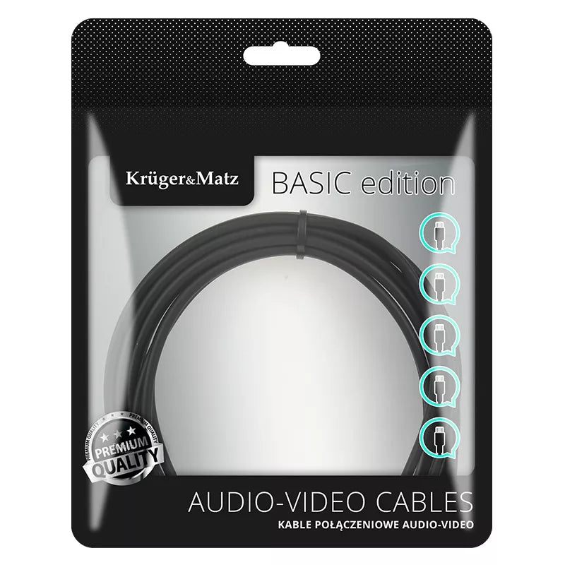 Cablu USB TYPE C - TYPE C 1m Kruger&Matz
