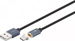 Cablu USB2.0 cu mufa magnetica USB Type C 1.2m negru Goobay