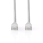 Cablu UTP Nedis Cat5e mufat 0.5m patch cord gri