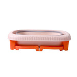 Cada Pliabila pentru Baie, Flippy, din PP+TPE, pentru Copii 0-6 Ani, cu Picioare, Suport de Sezut, Scurgere Etans, 80 x