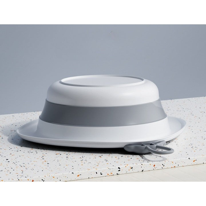 Cada Pliabila pentru Baie pentru Copii, Flippy, Cadita pentru Bebelusi, Model Romb pentru Picioare Koala, Gri,