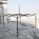 Cadru Metalic pentru Cort Pavilion, Flippy, Pliabil de tip Pavilion, Fara Prelata/Unelte, Deschidere Tip Armonica, 4.3