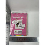 Caiet cu fise razuibile Flippy, DIY Magic Scratch, 12 File, Curcubeu, Creion din Lemn, Cartonase negre, 14.2 x 9.8 cm,